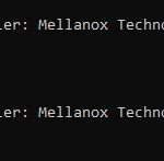 NVIDIA ConnectX 7 Mellanox Technologies MT2910 MT2910 Family During MLNX_OFED_LINUX Installation