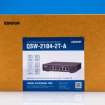QNAP QSW 2104 2T A 4x 2.5GbE 2x 10Gbase T Switch Box