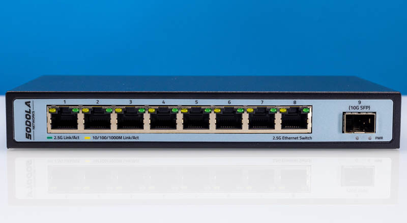  8 Port 2.5G Ethernet Switch with 10G SFP Uplink