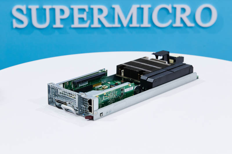 Supermicro MicroCloud 8 AMD Ryzen 5 Node On Table Computex 2023 11