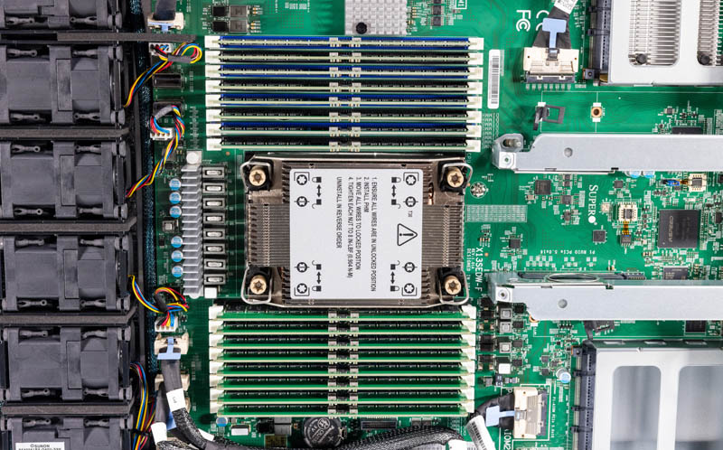 Supermicro SYS 111C NR 1U Intel SPR CPU And Memory