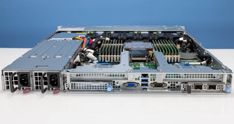 Supermicro SYS 111C NR 1U Intel SPR Rear