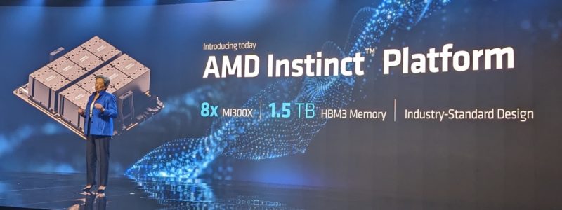 AMD Instinct MI300 OAM UBB 8x GPU Platform Large