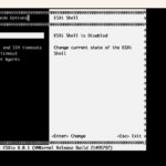 AMD Pensando DSC2 100 100G 2P QSFP56 DPU VMware ESXio 8.0.1 Enable ESXi Shell