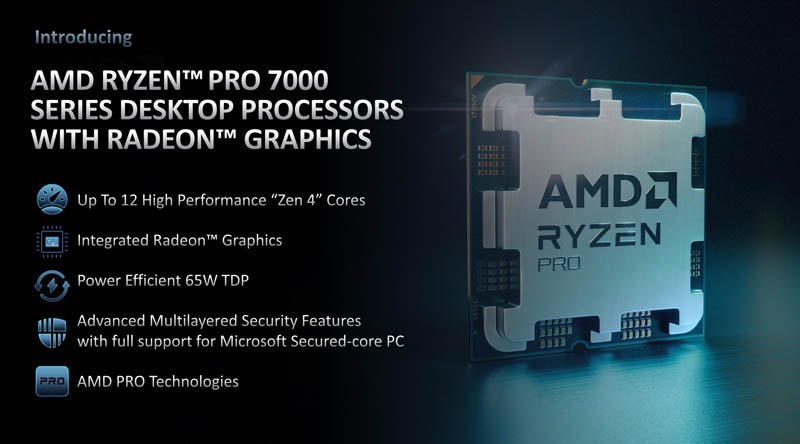 AMD Ryzen Pro 7000 Series Overview