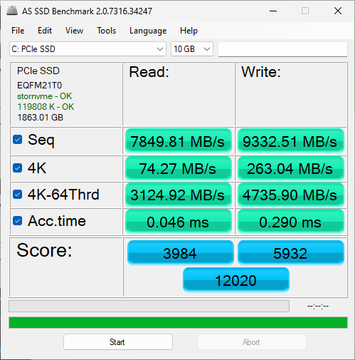 Inland TD510 1TB ASSSD 10GB