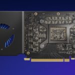 Intel Arc Pro A60 Card Rear