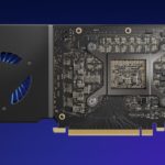 Intel Arc Pro A60 Card Rear