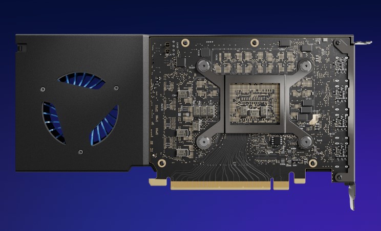 Intel Arc Pro A60 Card Ports