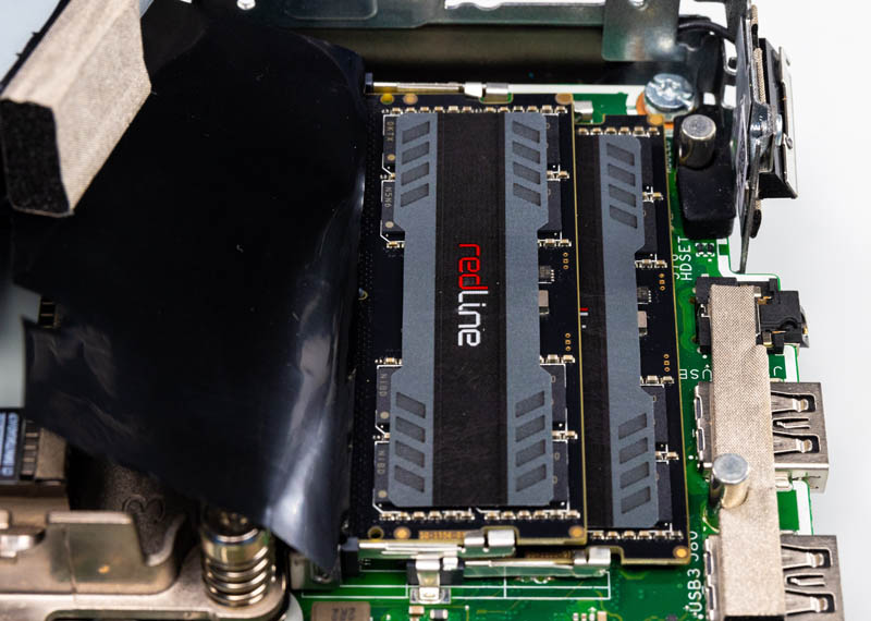 Mushkin Redline 96GB DDR5 5600 Kit In HP Elite Mini 600 G9 2