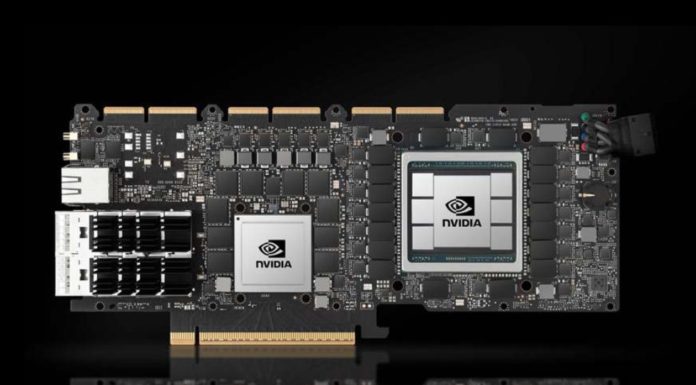 NVIDIA AX800 High-End Arm Server on a PCIe Card NVIDIA AX800 Without Heatsink
