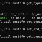 Silicom Bypass Tool Set Bypass To Standard NIC Example