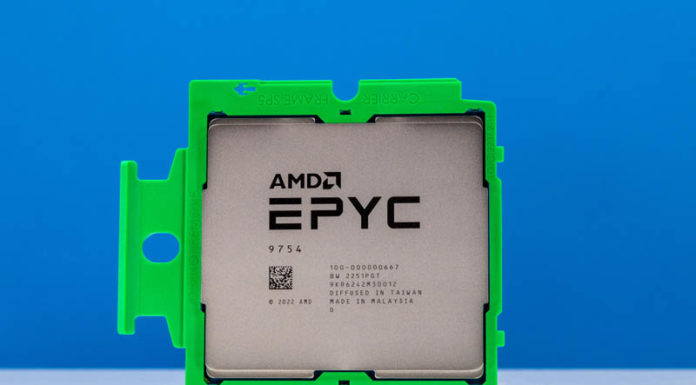 AMD EPYC Bergamo Has Massive Consolidation Benefits AMD EPYC 9754 Bergamo 1