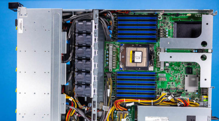 ASRock Rack 1U12E-GENOA/2L2T Review A 1U AMD EPYC 9004 Server with 24x DDR5 DIMM Slots ASRock Rack 1U12E GENOA 2L2T Internal Overview