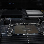 ASUS Pro WS W790E SAGE SE Installed CPU Socket And Memory