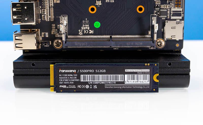 AliExpress N200 4x 2.5GbE Fanxiang S500 Pro 512GB NVMe SSD