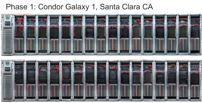 Cerebras Condor Galaxy 1 Phase 1 Picture