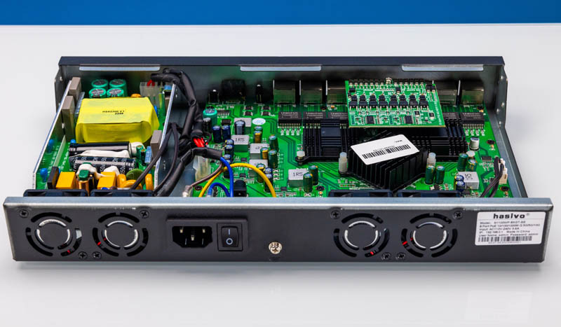 Hasivo S1100WP 8XGT SE PoE Internal Overview 2