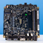 Minisforum UM790 Pro Motherboard Removed Bottom With 2x M.2 SSD Slots WiFi Slot 2x DDR5 SODIMM