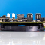 Minisforum UM790 Pro Motherboard Removed Front IO Side