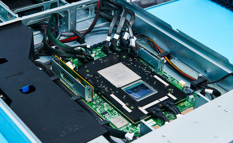QCT QuantaGrid S74 2U With NVIDIA Grace Hopper Installed Rear PCIe 3