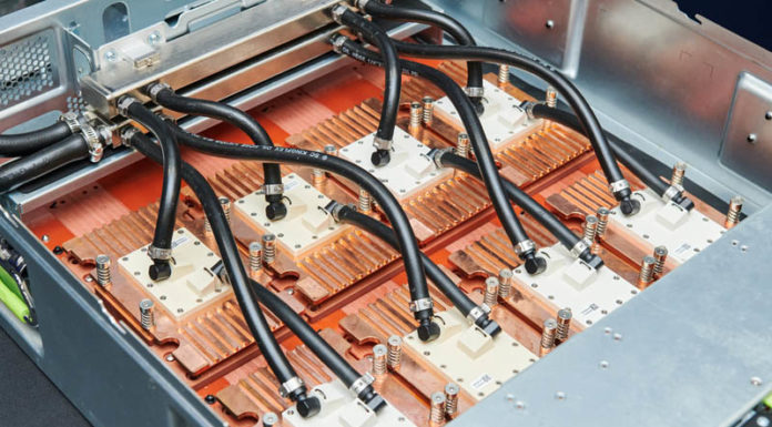 Wiwynn Liquid Cooling for 8kW AI Accelerator Trays Shown Wiwynn OAl Liquid Cooling Solution Cold Plates 2