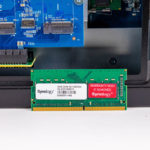 IoSafe 1522 Plus NAS Bottom M.2 And Kingston 16GB DDR4 ECC SODIMM