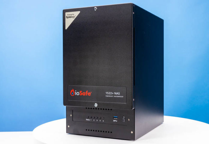 IoSafe 1522 Plus NAS Front Angle 1