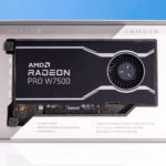 AMD Radeon Pro W7500 Inside Box