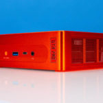 Beelink GTR7 Pro Hermes Orange Angle 2