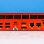 Beelink GTR7 Pro Hermes Orange Rear