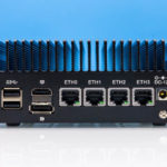 CWWK N305 4x 2.5GbE Rear