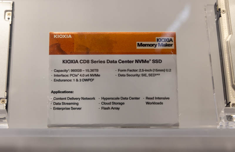 Kioxia CD8 At FMS 2023 1