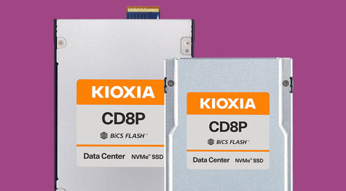 Kioxia CD8P PCIe Gen5 NVMe SSDs Launched Kioxia CD8P Launch Cover
