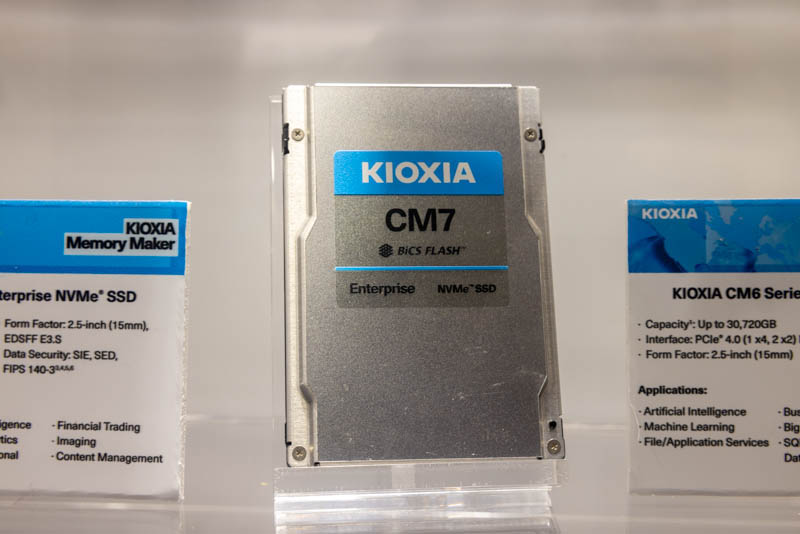 Kioxia CM7 At FMS 2023 2