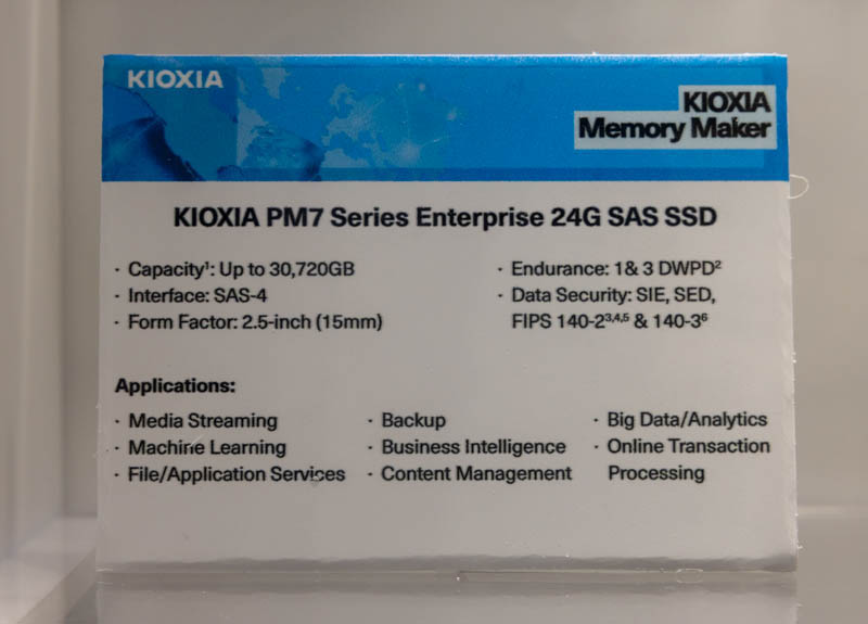 Kioxia PM7 At FMS 2023 1