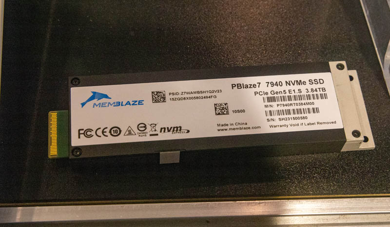 Memblaze PBlaze7 7940 E1.S At FMS 2023 1