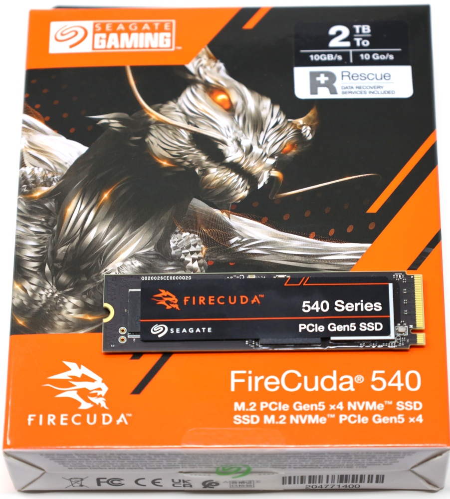 Seagate FireCuda 540 2TB Box