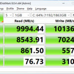 Seagate FireCuda 540 2TB CrystalDiskMark 1GB