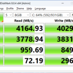 WD Blue SN580 1TB CrystalDiskMark 8GB