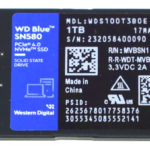 WD Blue SN580 1TB Front