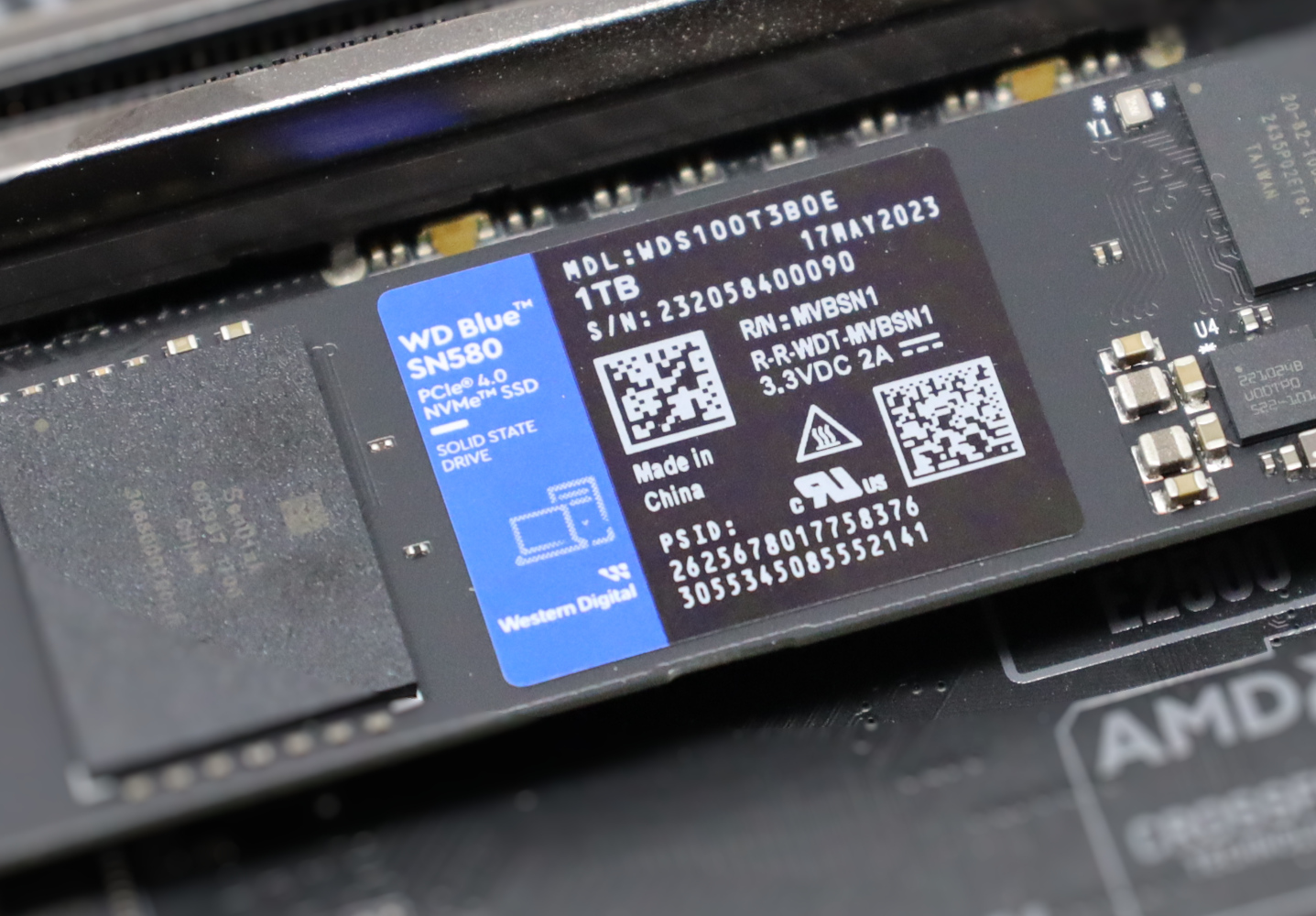 WD Blue SN580 1TB PCIe Gen4 NVMe SSD Review