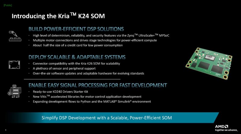 AMD Kria K24 SOM Focus