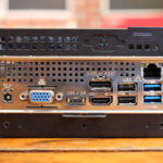 ASRock Deskmini B660W ESXi Build Rear IO