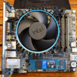 ASRock Deskmini B660W ESXi Build Top View