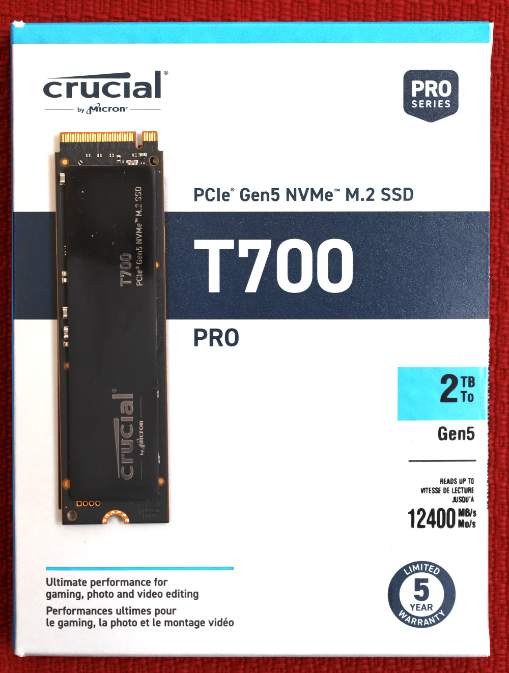 Crucial T700 2TB Box