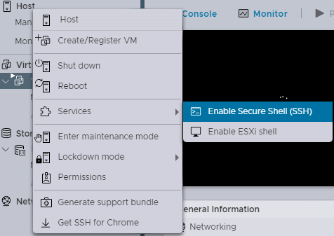 Deskmini B660W ESXi Enable SSH