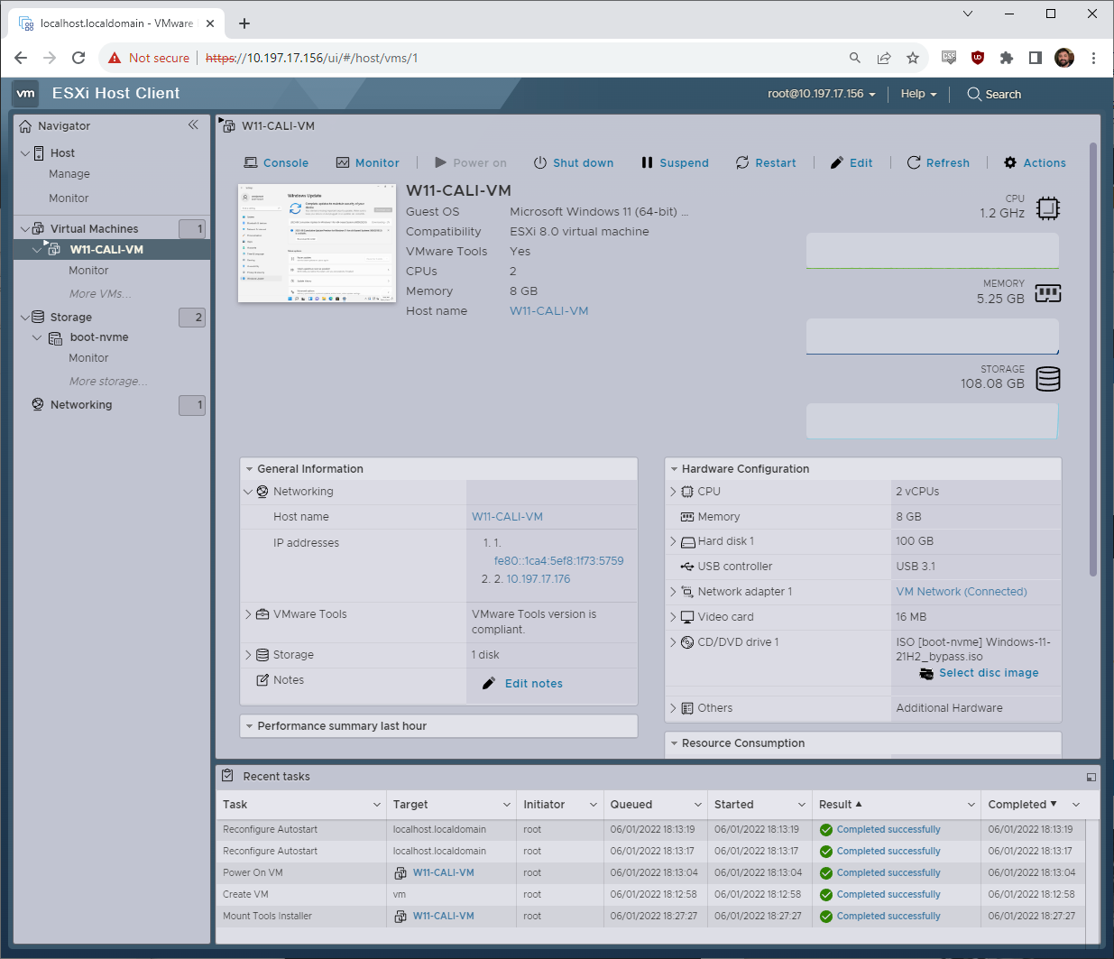 Deskmini B660W Management VM