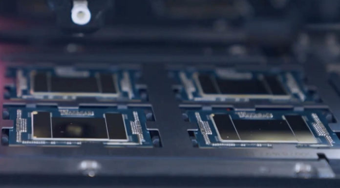 Intel Announces 288 E-Core Sierra Forest Variant at Innovation 2023 Intel Xeon Sierra Forest Package Assembly Close