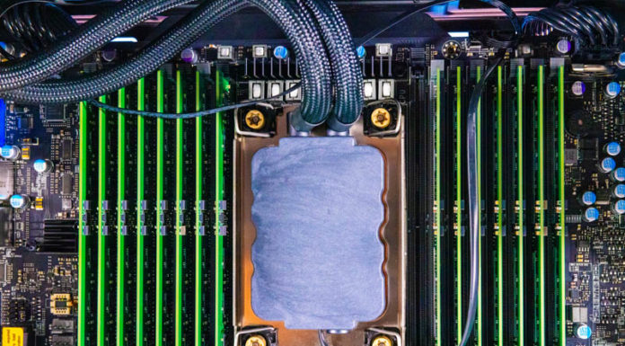 Supermicro SuperWorkstation SYS-551A-T is an Intel Xeon W-3400 Monster Supermicro SYS 551A T Liquid Coold CPU And 16x DIMMs 2